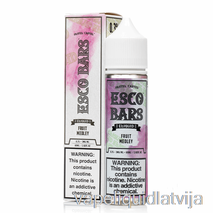 Augļu Maisījums - Esco Batoniņi - 60ml 3mg Vape šķidrums